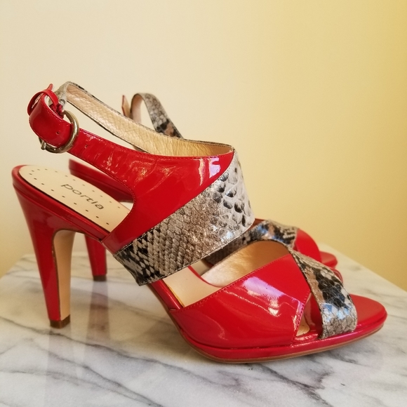 Portia Patent Leather Heels. Size 10 - Picture 2 of 13